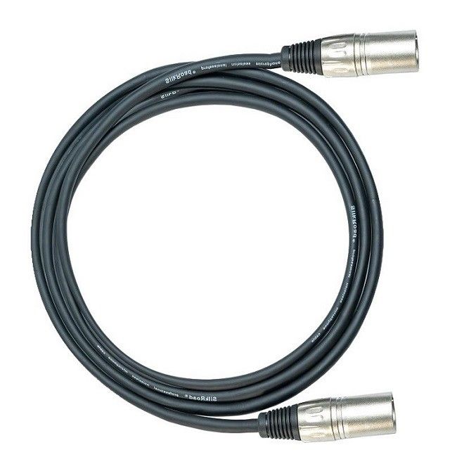 3 पिन XLR माइक्रोफोन केबल पुरुष से महिला माइक्रो कॉर्ड ब्लैक XLR केबल