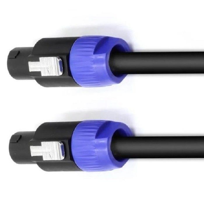 2.5mm स्पीकर वायर टू स्पीकर 12 AWG स्पीकर पैच कॉर्ड 12 गेज डीजे तार