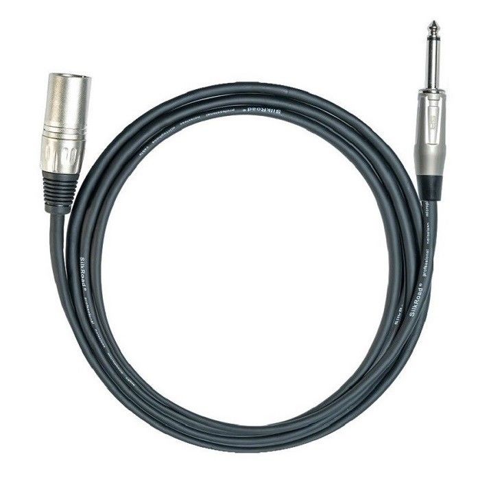Awg22 XLR माइक्रोफोन केबल 6.35 मिमी 10 फीट XLR केबल XLR से 1/4 इंच माइक्रोफोन केबल