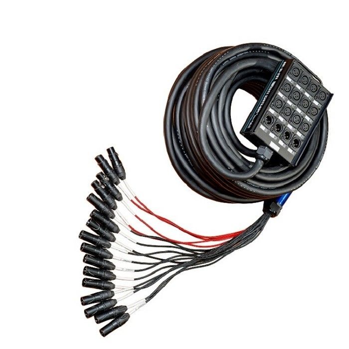 थोक ऑडियो सांप केबल मल्टी चैनल कम प्रोफ़ाइल XLR भेजें सर्किट बोर्ड XLR स्प्लिटर 100 फीट